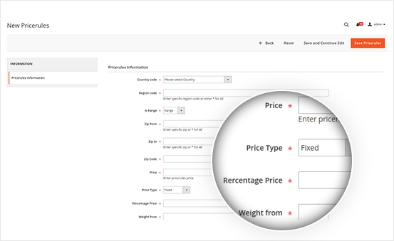 Add/edit COD rates easily by admin with Magento 2 Multi Vendor COD Cash On Delivery
