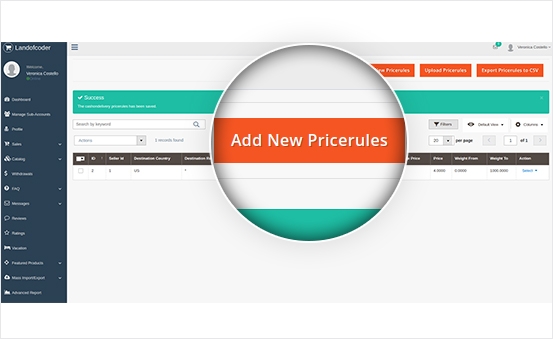 Set COD rates quickly by vendors with Magento 2 Multi Vendor COD Cash On Delivery