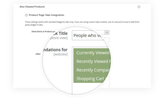 Magento 2 Recommended Products Extension - Upsells, Cross-sells