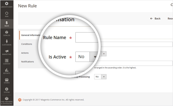 Magento 2 rma extension workflow rules