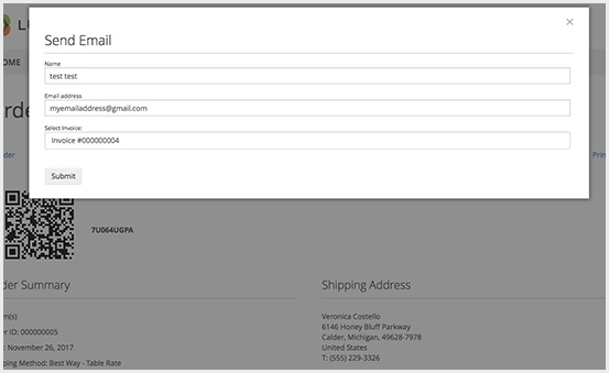 magento 2 order tracking extension pro send order info to other emails