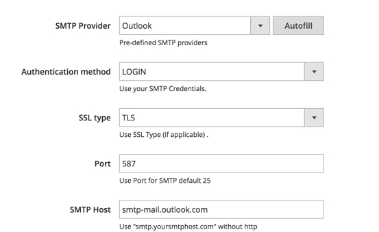 Take full control over Magento 2 SMTP settings