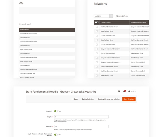 Magento 2 Recommended Products Extension - Upsells, Cross-sells