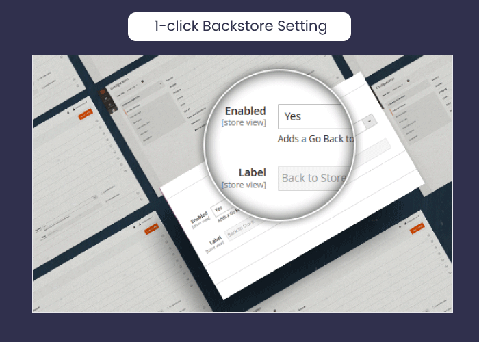 Magento 2 One Step Checkout: 1-click Backstore Setting