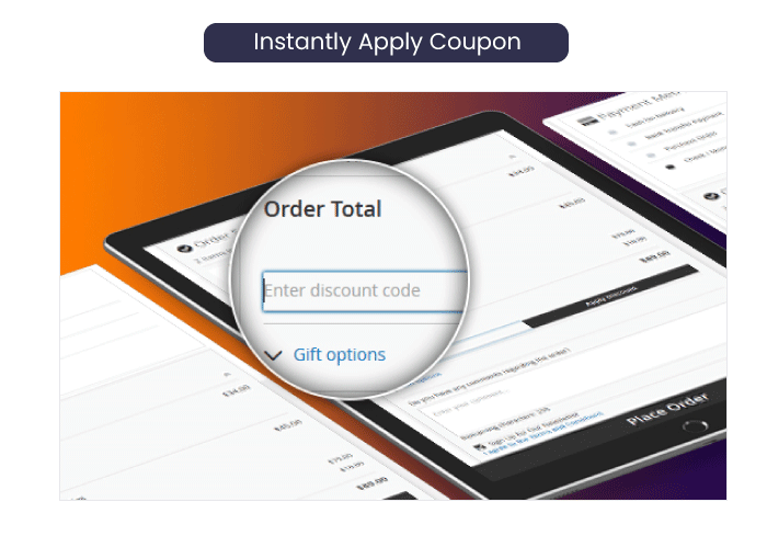 Magento 2 One Step Checkout Instantly Apply Coupon