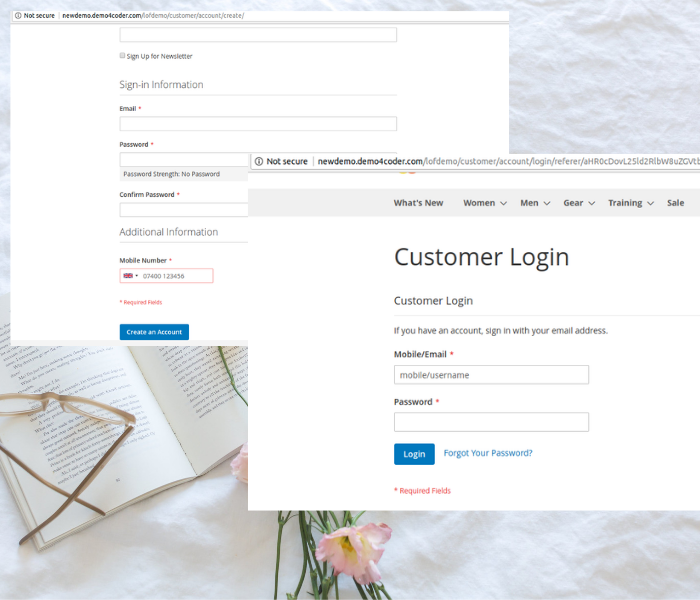 Magento 2 SMS Notification Extension Register & Login With Mobile Number