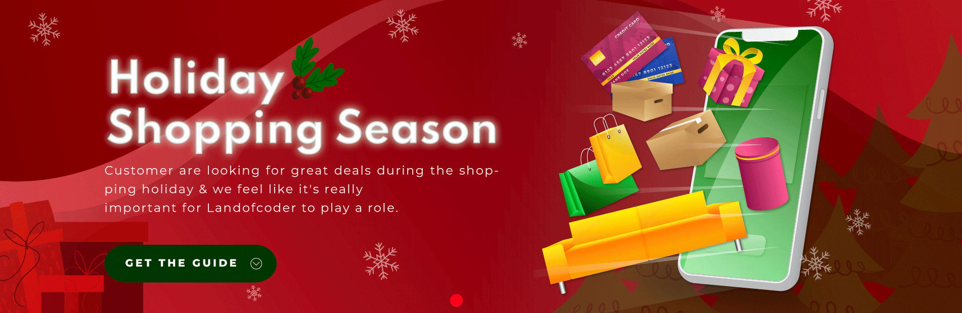 Landofcoder Happy Holiday Season